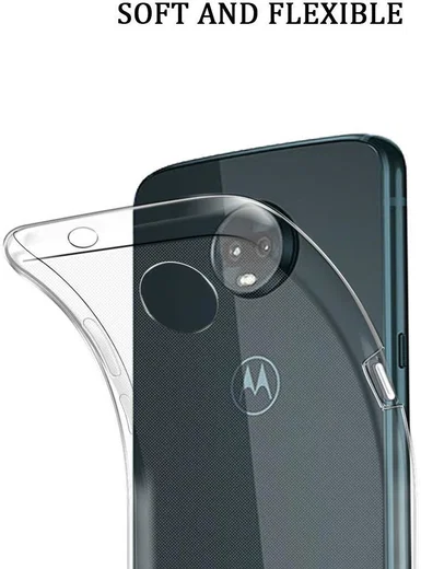 Motorola Moto Z3 Play Hoesje Dun TPU Transparant afbeelding 6