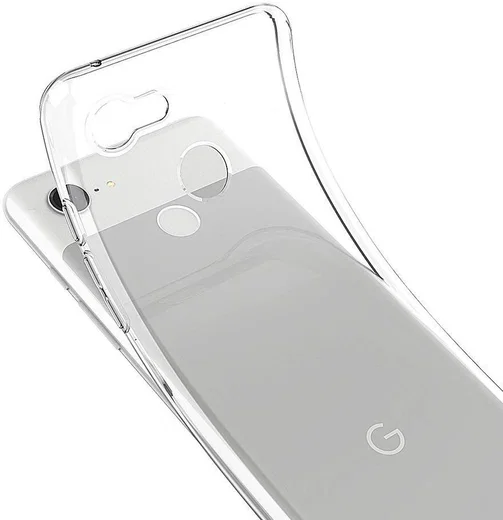 Google Pixel 3 XL Hoesje Dun TPU Transparant afbeelding 2