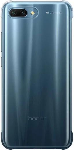 Honor 10 Originele Transparante Back Cover Blauw afbeelding 1