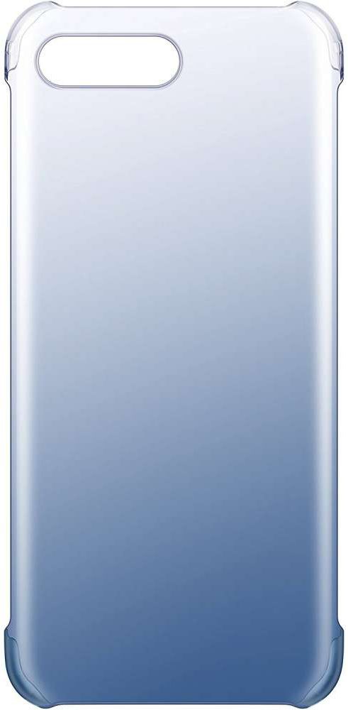 Honor 10 Originele Transparante Back Cover Blauw afbeelding 2