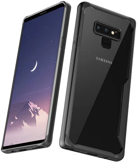 Samsung Galaxy Note 9 Transparante Armor Backcover Rood afbeelding 4