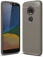 Motorola Moto G6 Play Geborsteld TPU Hoesje Grijs afbeelding 1