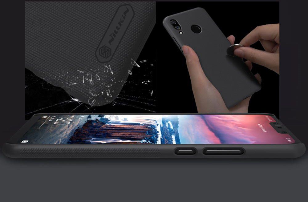 Nillkin Super Frosted Shield Case Huawei P Smart Plus Zwart afbeelding 8