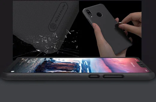 Nillkin Super Frosted Shield Case Huawei P Smart Plus Zwart afbeelding 8