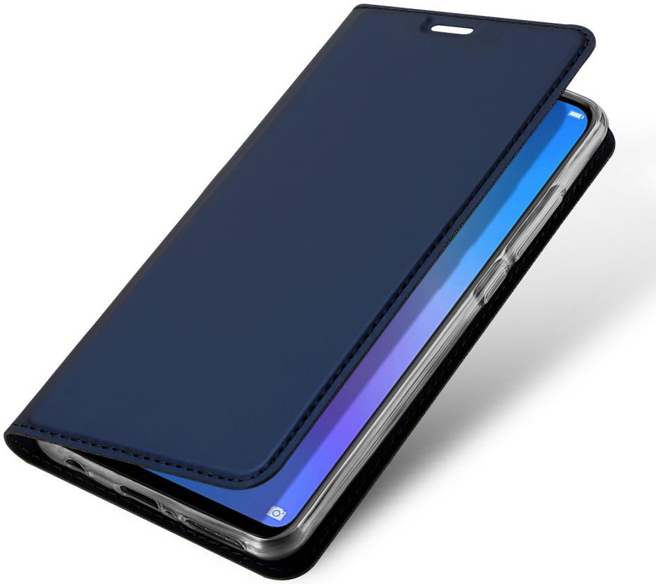 Dux Ducis Premium Book Case Huawei P Smart Plus Hoesje Blauw afbeelding 1