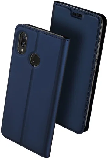 Dux Ducis Premium Book Case Huawei P Smart Plus Hoesje Blauw afbeelding 6