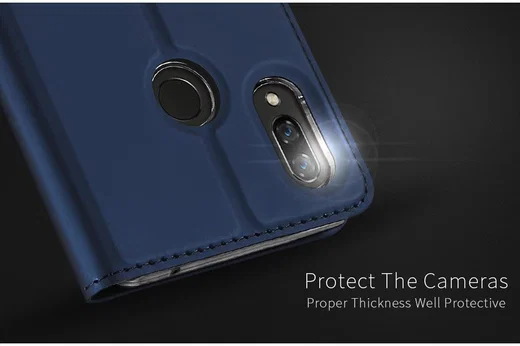Dux Ducis Premium Book Case Huawei P Smart Plus Hoesje Blauw afbeelding 10