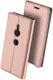 Dux Ducis Skin Pro Series Flip Hoesje Sony Xperia XZ3 Roze Goud afbeelding 6