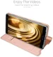 Dux Ducis Skin Pro Series Flip Hoesje Sony Xperia XZ3 Roze Goud afbeelding 10