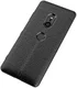 Sony Xperia XZ3 Hoesje TPU Met Leren Textuur Zwart afbeelding 3