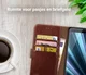 Rosso Element Sony Xperia XZ3 Hoesje Book Cover Bruin afbeelding 9