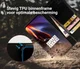 Rosso Element OnePlus 6T Hoesje Book Cover Zwart afbeelding 5