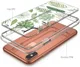 Apple iPhone XR Transparante Print Back Cover Hoesje Botanic afbeelding 4