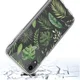 Apple iPhone XR Transparante Print Back Cover Hoesje Botanic afbeelding 3