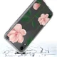 Apple iPhone XR Transparante Print Back Cover Hoesje Floral afbeelding 5