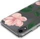 Apple iPhone XR Transparante Print Back Cover Hoesje Floral afbeelding 6