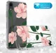 Apple iPhone XR Transparante Print Back Cover Hoesje Floral afbeelding 9