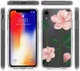 Apple iPhone XR Transparante Print Back Cover Hoesje Floral afbeelding 10
