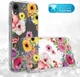 Apple iPhone XR Transparante Print Back Cover Hoesje Bloemen afbeelding 8