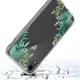 Apple iPhone XR Transparante Print Back Cover Hoesje Leafs afbeelding 3