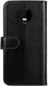 Rosso Element Motorola Moto E5 Play Hoesje Book Cover Zwart afbeelding 2