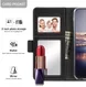 Huawei P Smart Plus Book Cover met Spiegel Zwart afbeelding 2