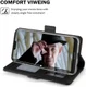 Huawei P Smart Plus Book Cover met Spiegel Zwart afbeelding 4
