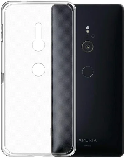Sony Xperia XZ3 Hoesje Dun TPU Transparant afbeelding 1