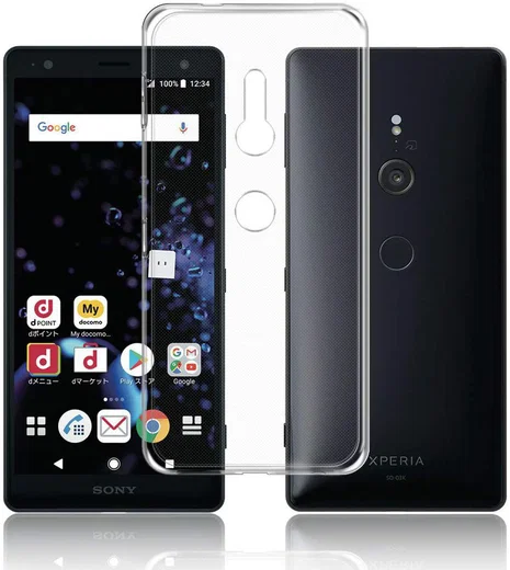 Sony Xperia XZ3 Hoesje Dun TPU Transparant afbeelding 5
