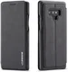 Samsung Galaxy Note 9 Retro Bookcase Hoesje met Kaarthouder Zwart afbeelding 6