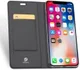 Dux Ducis Apple iPhone XS Max Premium Bookcase Hoesje Grijs afbeelding 2