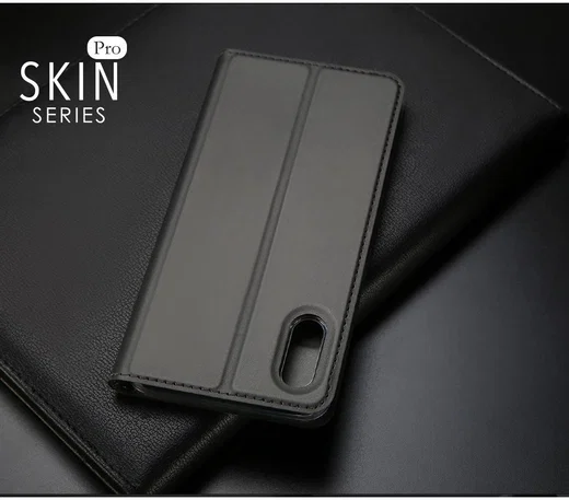 Dux Ducis Apple iPhone XS Max Premium Bookcase Hoesje Grijs afbeelding 7
