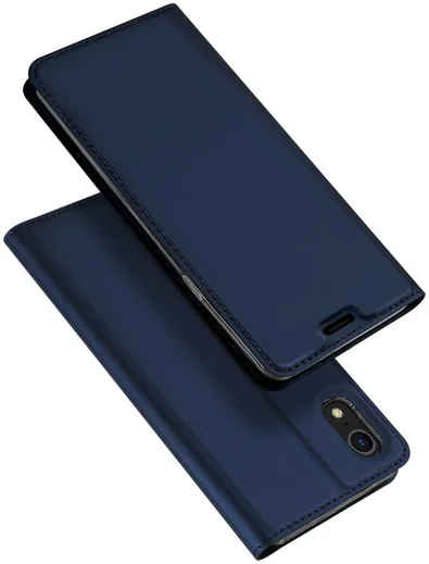 Dux Ducis Apple iPhone XR Premium Bookcase Hoesje Blauw afbeelding 4