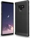 Samsung Galaxy Note 9 Geborsteld Hybride Hoesje Zwart afbeelding 1