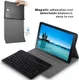 Samsung Galaxy Tab A 10.5 (2018) Bookcase met Toetsenbord Zwart afbeelding 2