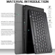 Samsung Galaxy Tab A 10.5 (2018) Bookcase met Toetsenbord Zwart afbeelding 4