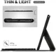 Samsung Galaxy Tab A 10.5 (2018) Bookcase met Toetsenbord Zwart afbeelding 8