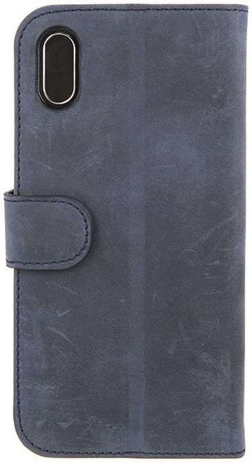 Valenta Classic Luxe Apple iPhone XS Max Booklet Hoesje Vintage Blauw afbeelding 2