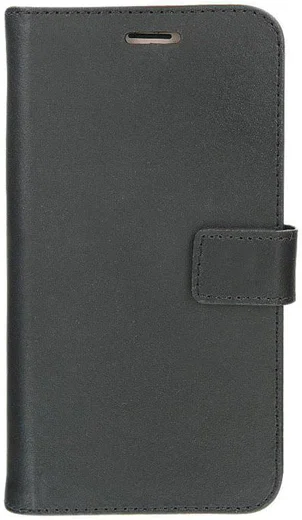 Valenta Booklet GelSkin Apple iPhone XS Max Echt Leren Hoesje Zwart afbeelding 3