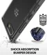 Ringke Fusion Hoesje BlackBerry Key2 Transparant Zwart afbeelding 2