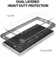 Ringke Fusion Hoesje BlackBerry Key2 Transparant Zwart afbeelding 3