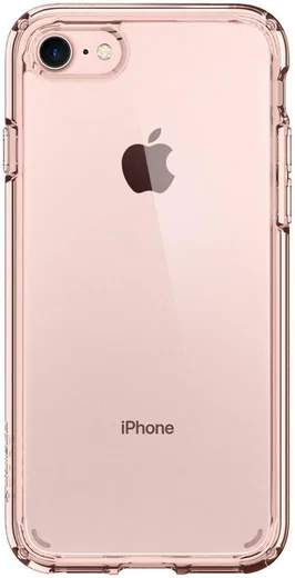 Spigen Ultra Hybrid 2 Case Apple iPhone 7 / 8 Roze Kristal afbeelding 3