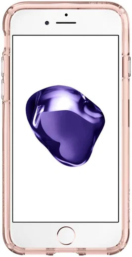 Spigen Ultra Hybrid 2 Case Apple iPhone 7 / 8 Roze Kristal afbeelding 4