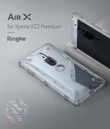 Ringke Air X Sony Xperia XZ2 Premium Hoesje Smoke Black afbeelding 9