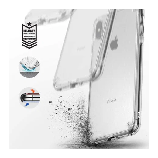 Ringke Fusion Kit Apple iPhone XS Transparant Hoesje Transparant afbeelding 5