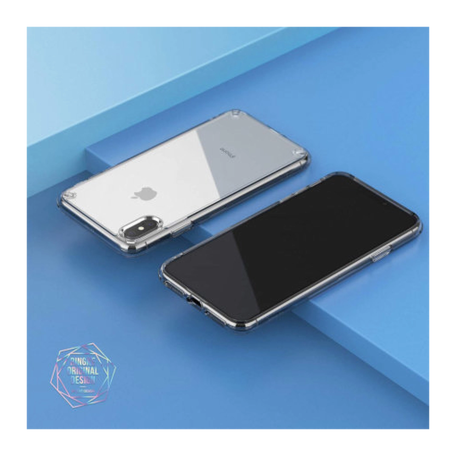 Ringke Fusion Kit Apple iPhone XS Transparant Hoesje Transparant afbeelding 6