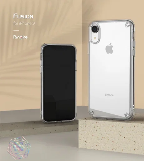 Ringke Fusion Kit Apple iPhone XR Transparant Hoesje Transparant afbeelding 7