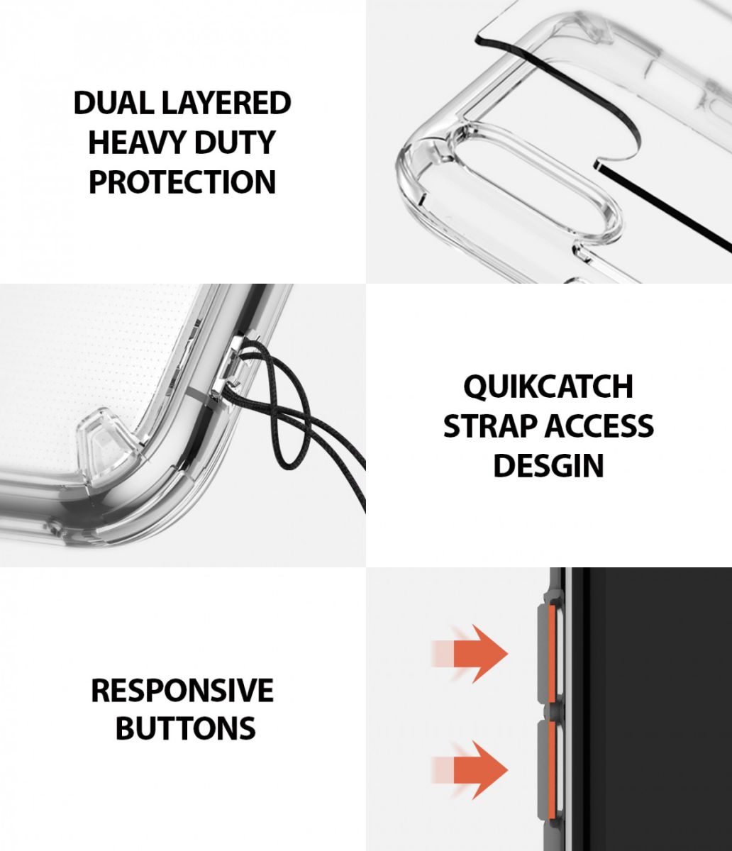 Ringke Fusion Kit Apple iPhone XR Transparant Hoesje Transparant afbeelding 8