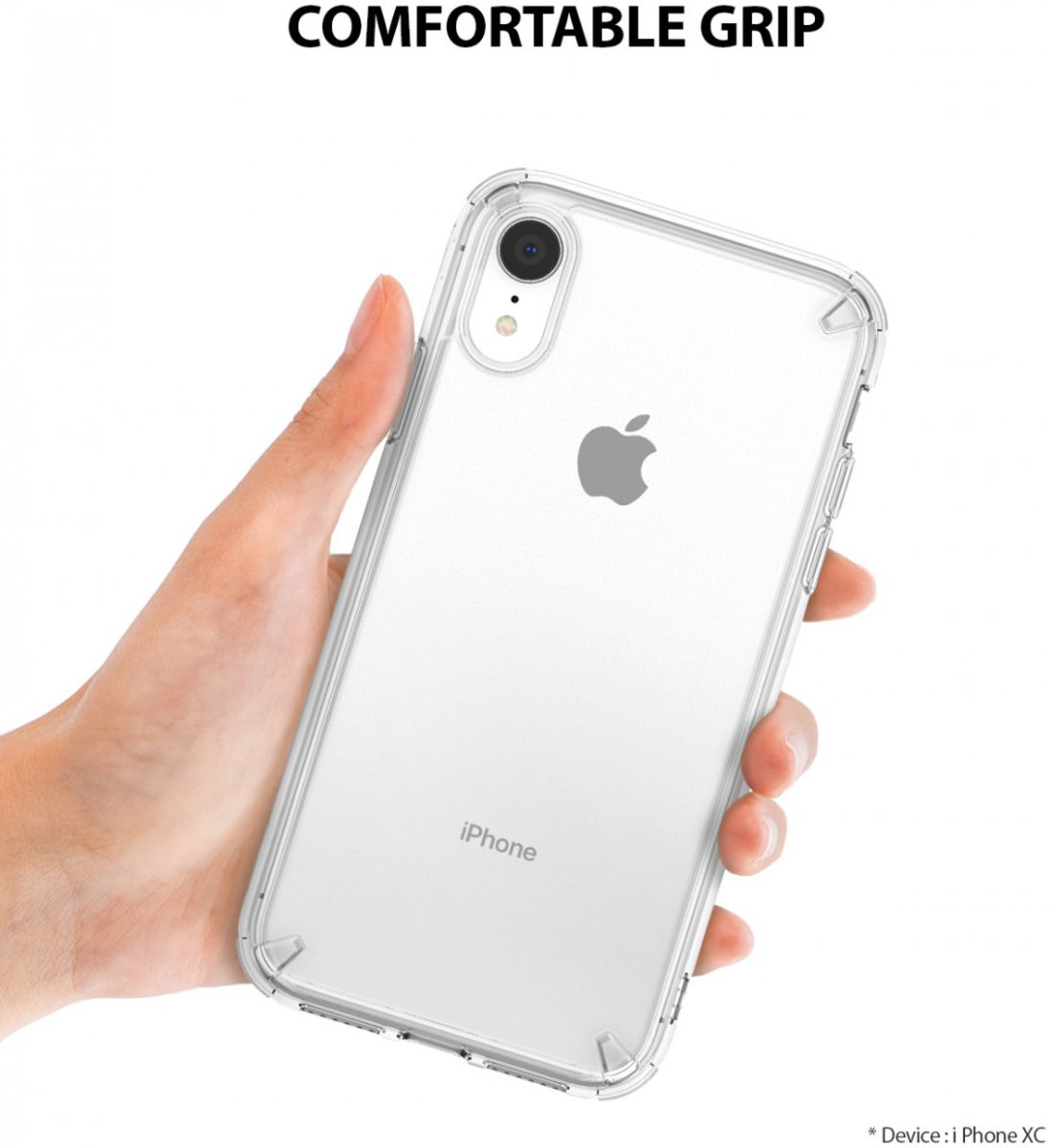 Ringke Fusion Kit Apple iPhone XR Transparant Hoesje Transparant afbeelding 10