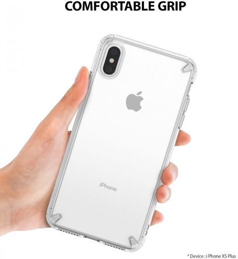 Ringke Fusion Apple iPhone XS Max Transparant afbeelding 7